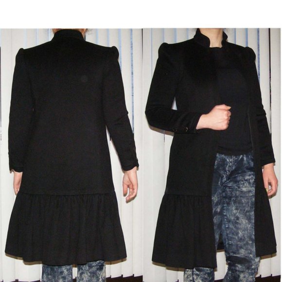 STUNNING Vintage VALENTINO Overcoat sz 6 Sml Wool - Picture 9 of 11